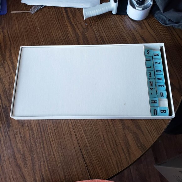 Scrabble For Juniors Board Game, Edition 5 by Selchow & Righter, Vintage 1982 - Picture 4 of 11